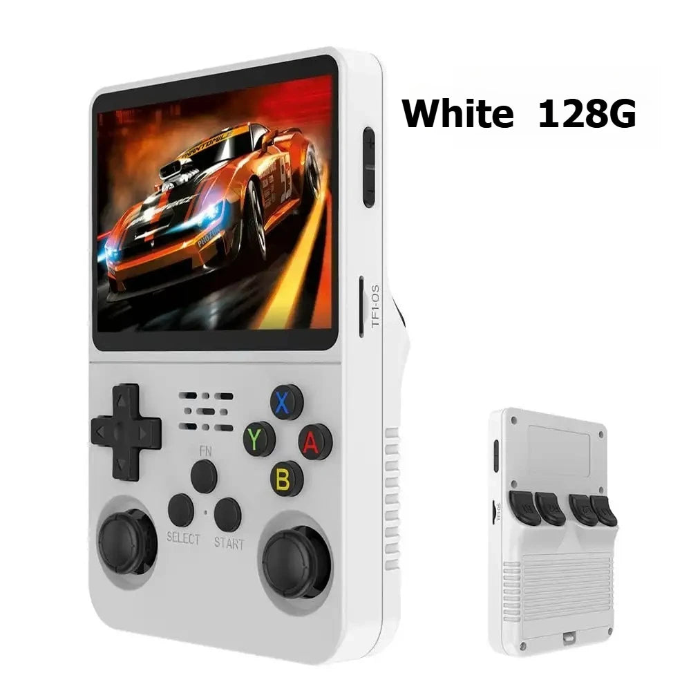 R36S Retro Handheld Game Console Linux System 3.5-Inch IPS Screen 64G/128G 20000+ Games Portable Pocket Game Console